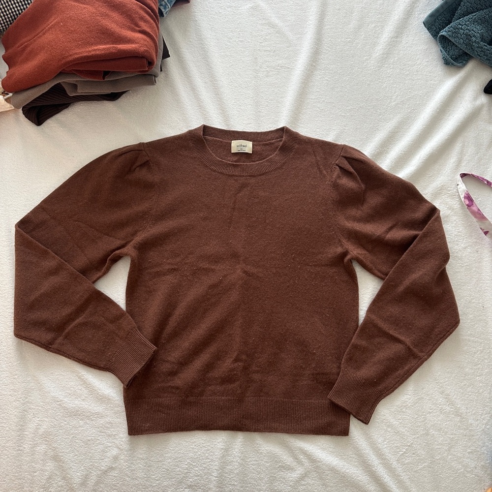 Cashmere Brown Sweater